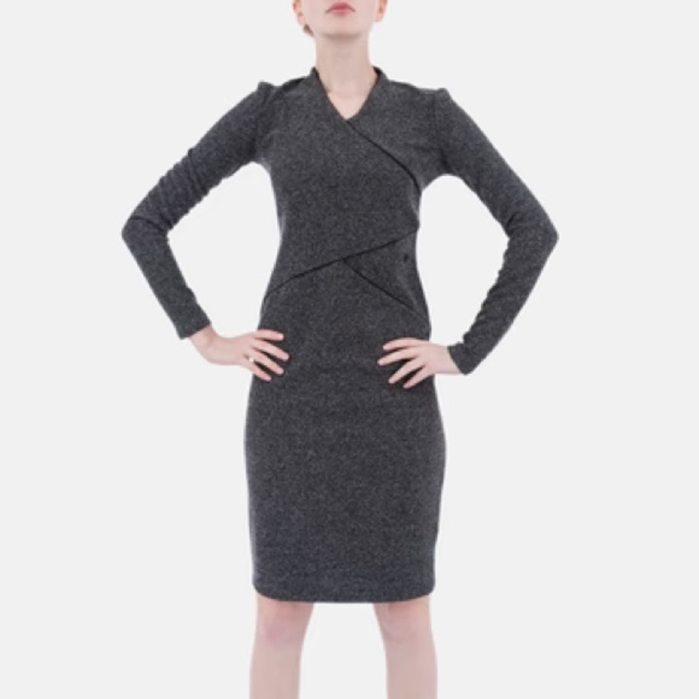Armani Jeans Metallic Knit Bodycon Dress | Size 42 (US 6/8)